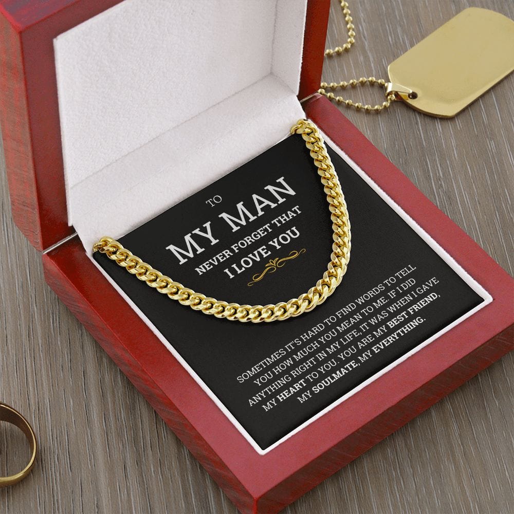 To My Future Husband Necklace | To My Man Necklace | TO the Man that I love