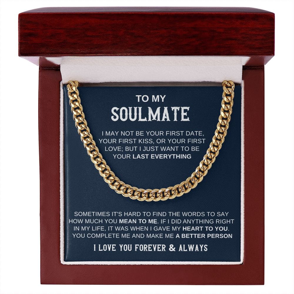 Soulmate Forever: Cuban Link Necklace