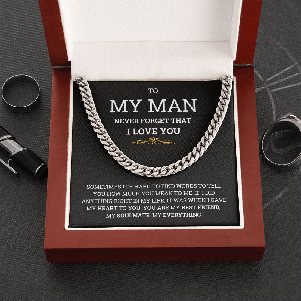 To My Future Husband Necklace | To My Man Necklace | TO the Man that I love