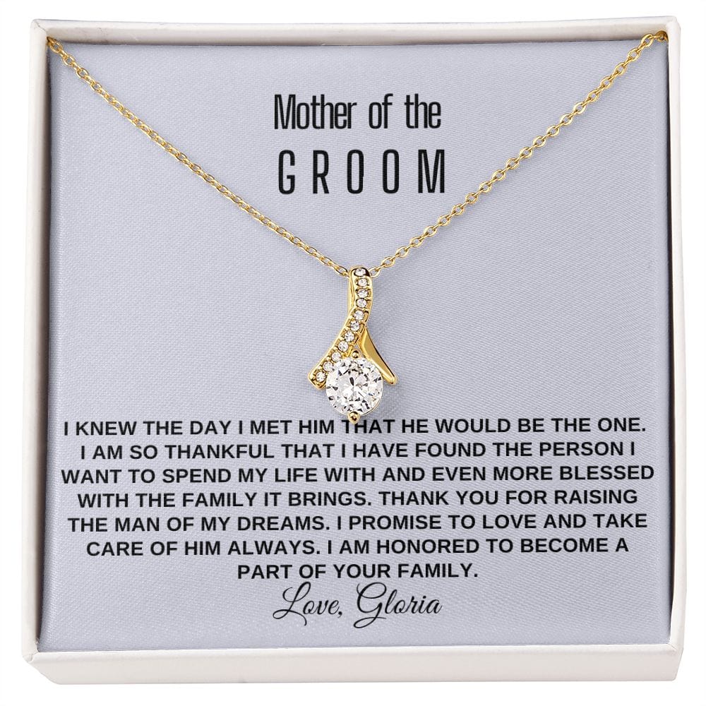 Mother of the Groom- Thank you