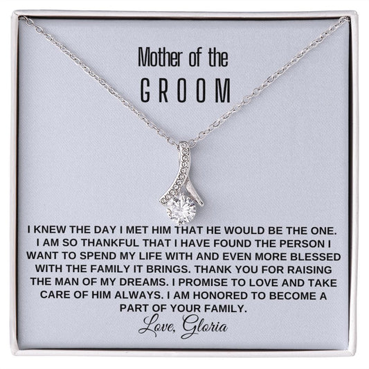 Mother of the Groom- Thank you
