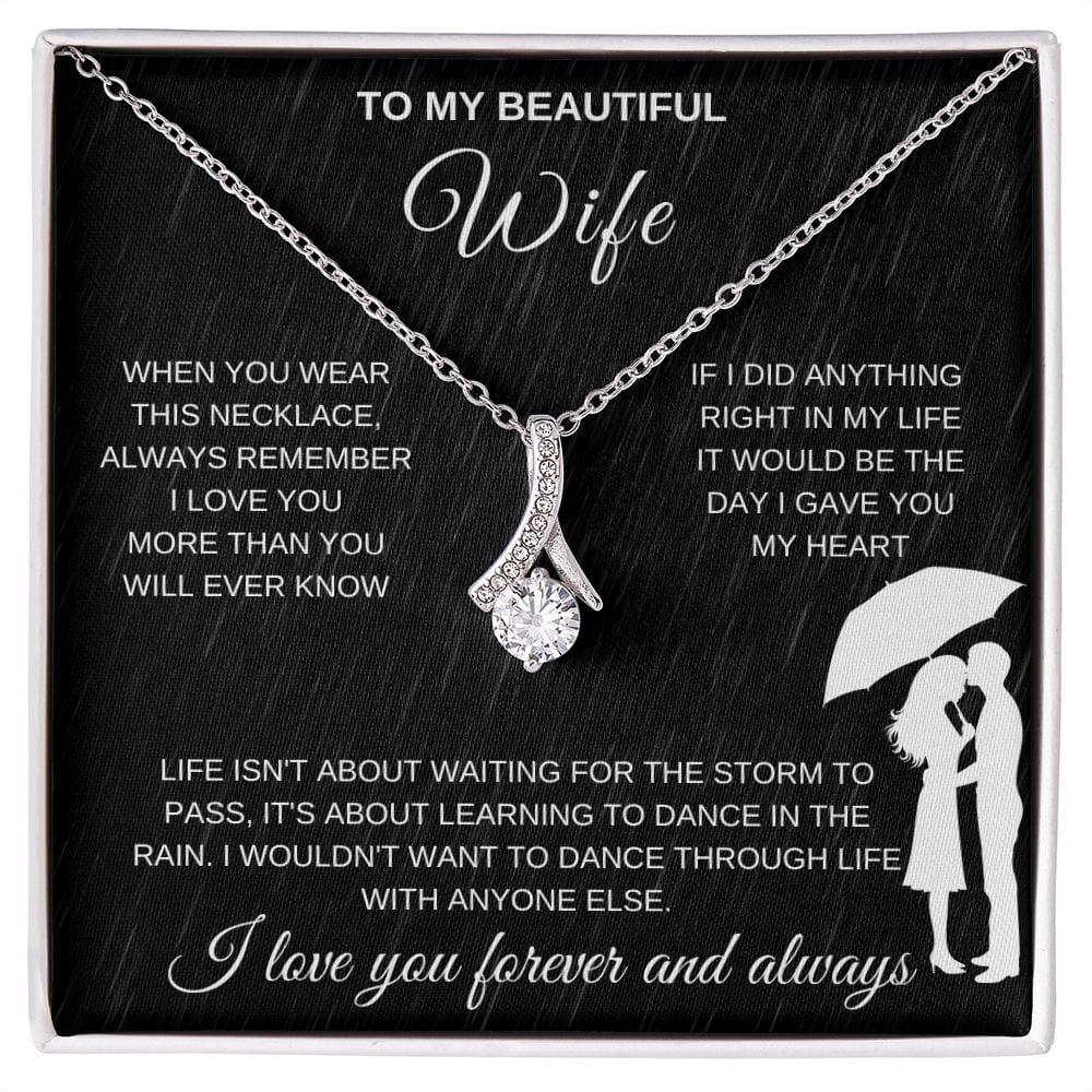 [ALMOST SOLD OUT]- Wife Alluring Necklace- Dance in the rain