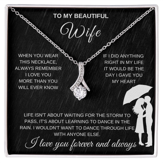 [ALMOST SOLD OUT]- Wife Alluring Necklace- Dance in the rain