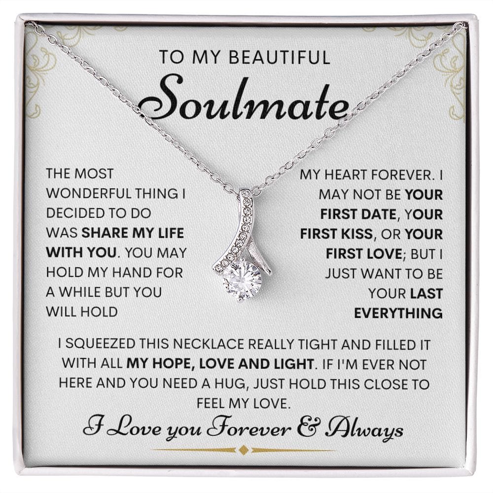 Soulmate Alluring Necklace- Hope, Love And Light