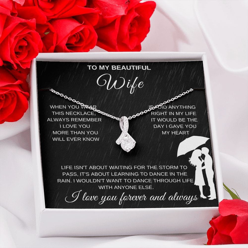 [ALMOST SOLD OUT]- Wife Alluring Necklace- Dance in the rain