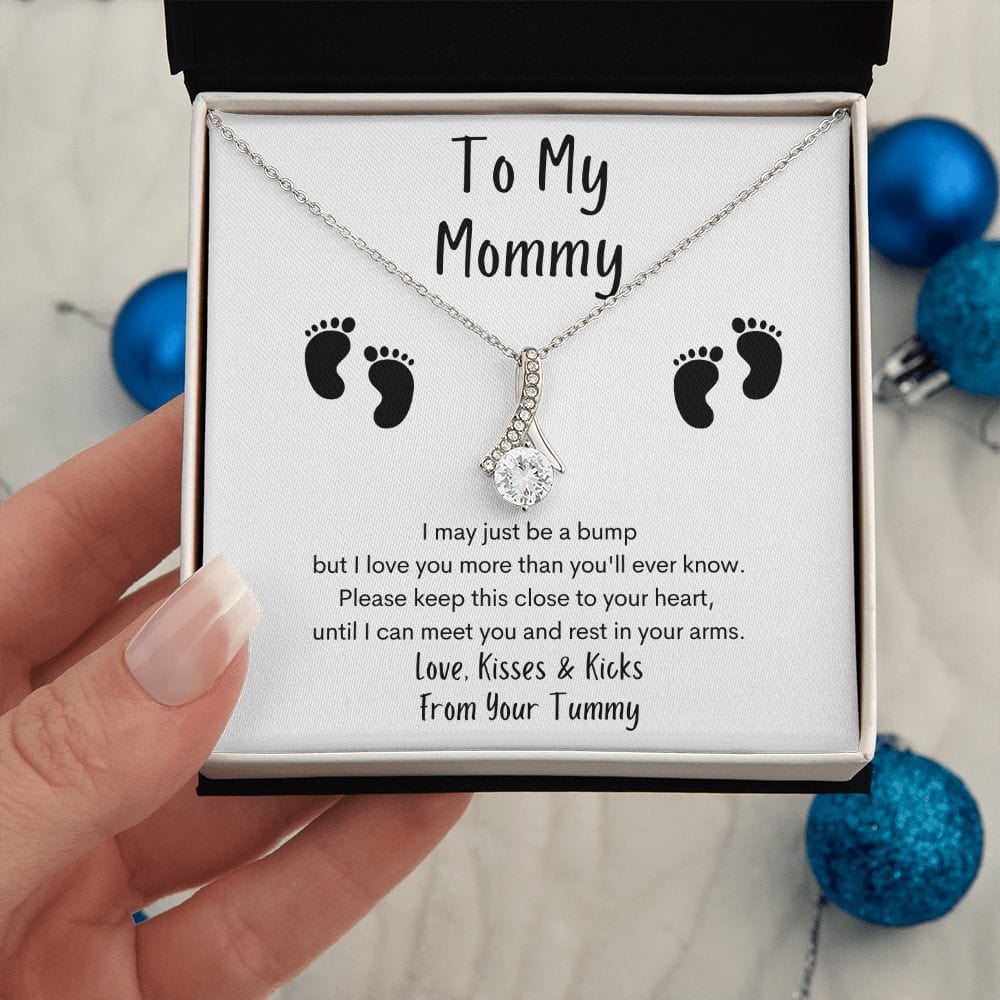 To my Mommy- From your Bump Necklace