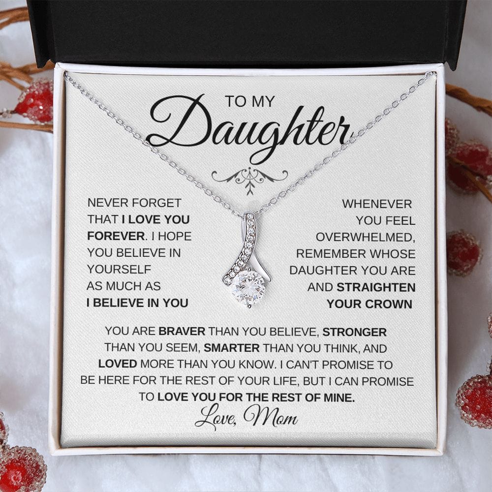 I Believe in you- Mom To Daughter Alluring Necklace