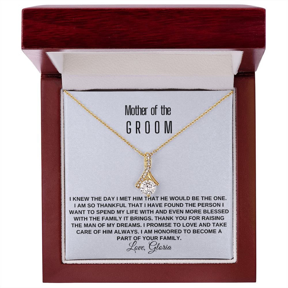 Mother of the Groom- Thank you