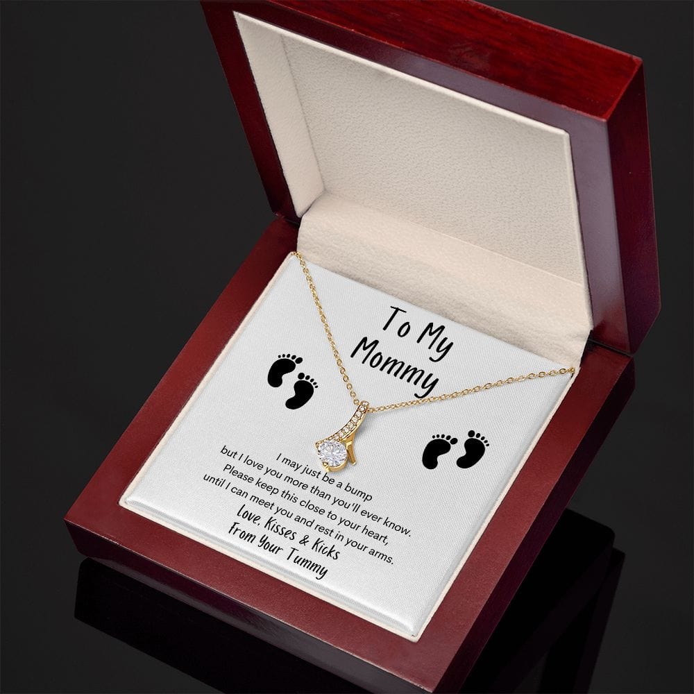 To my Mommy- From your Bump Necklace