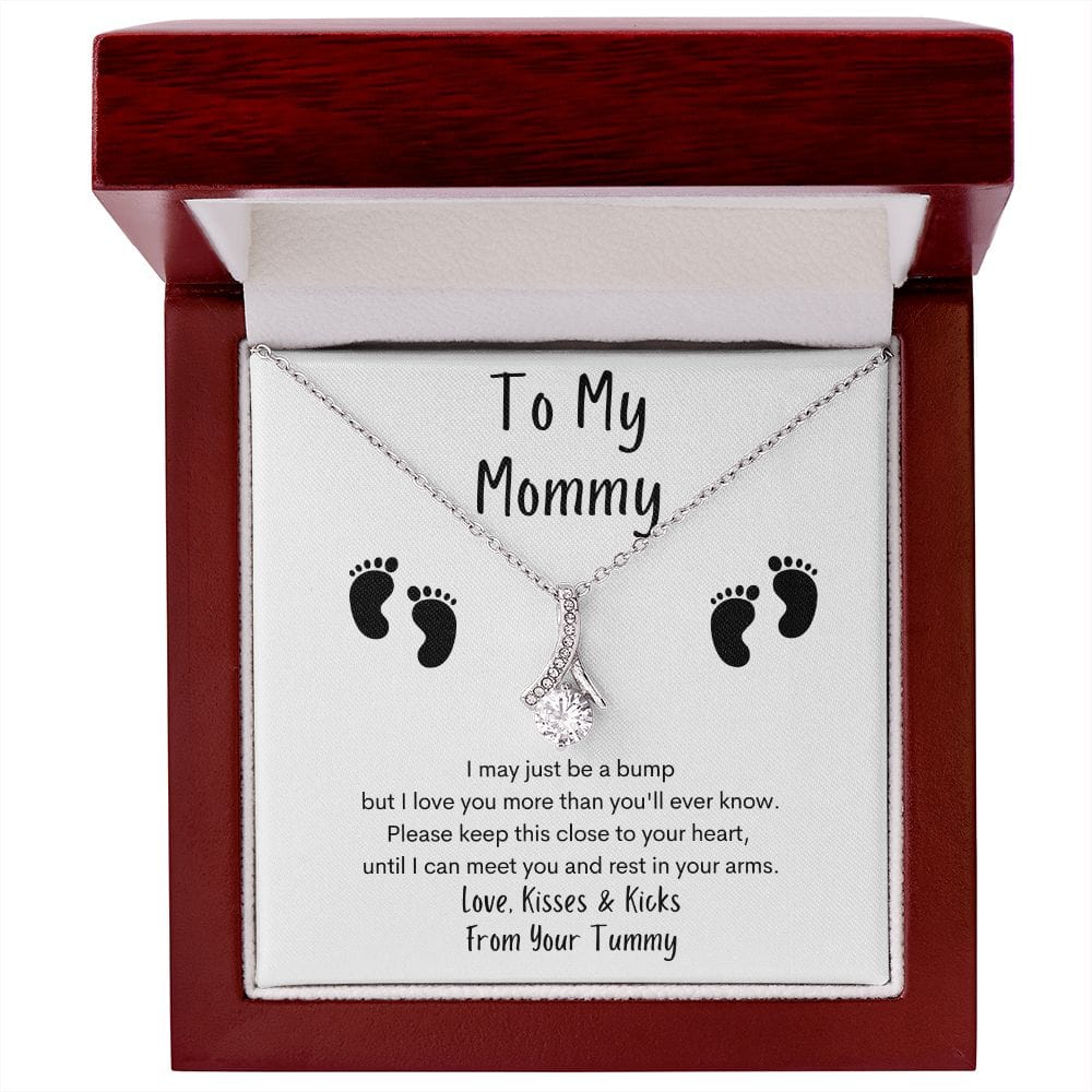 To my Mommy- From your Bump Necklace