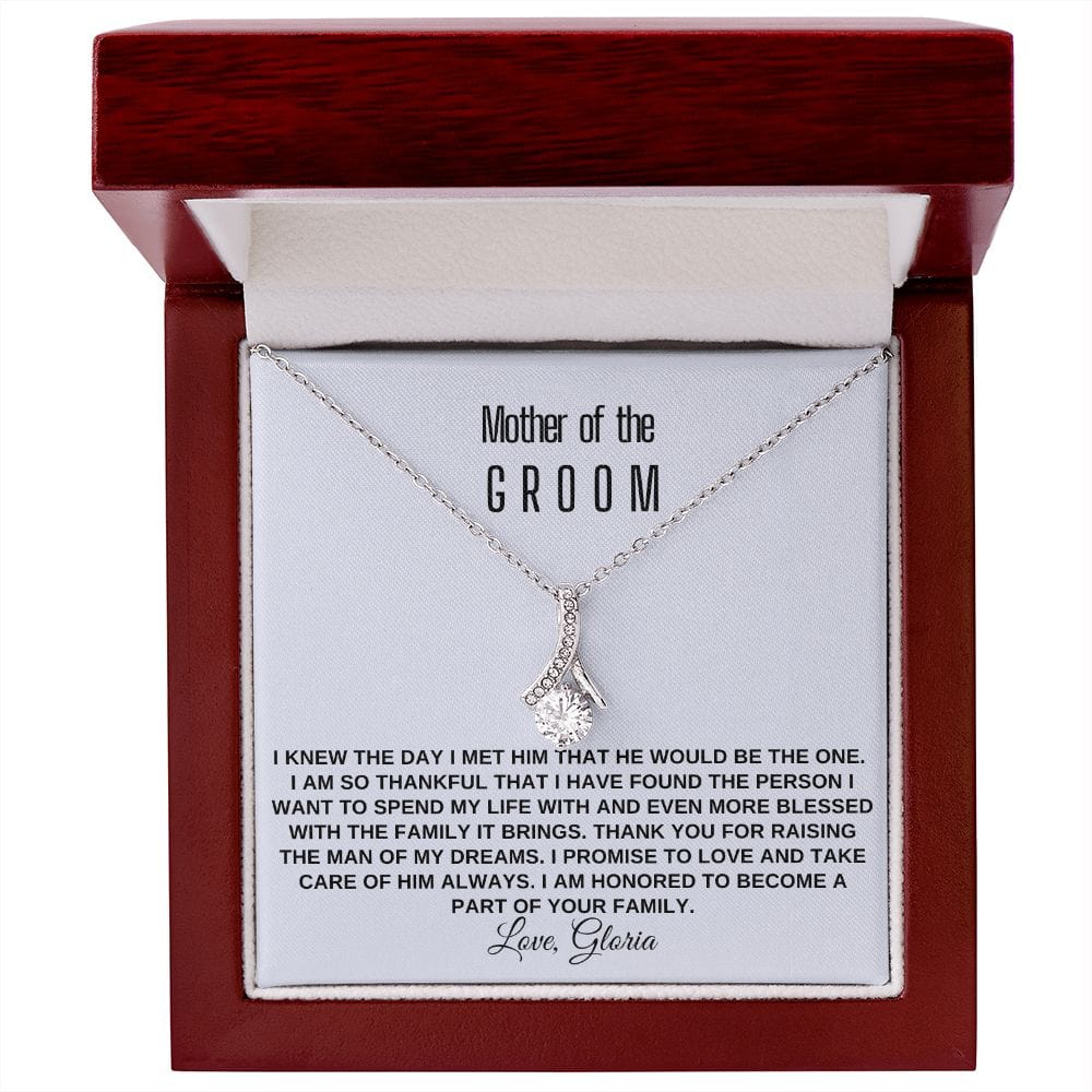 Mother of the Groom- Thank you