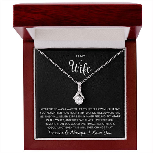 Wife Alluring Necklace- My Heart is yours