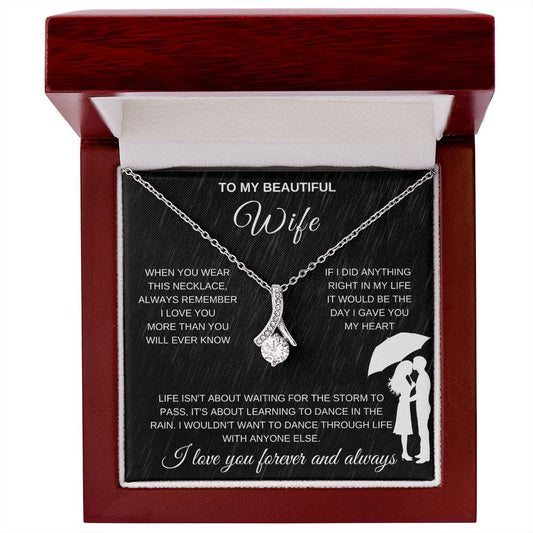 [ALMOST SOLD OUT]- Wife Alluring Necklace- Dance in the rain