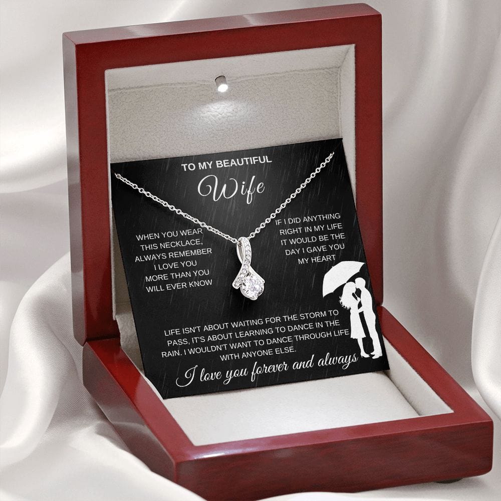 [ALMOST SOLD OUT]- Wife Alluring Necklace- Dance in the rain