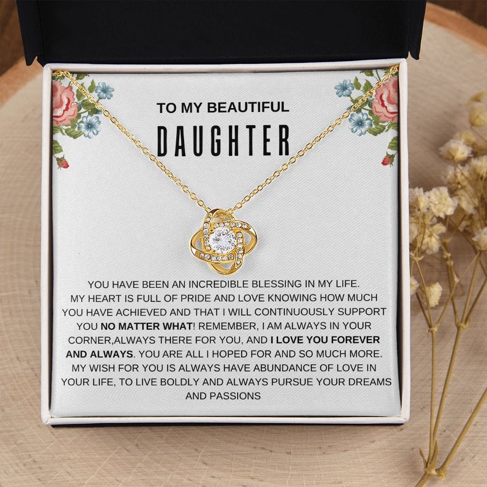Incredible Blessing Daughter Necklace