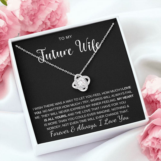 Future Wife Loveknot Necklace -My Heart is yours