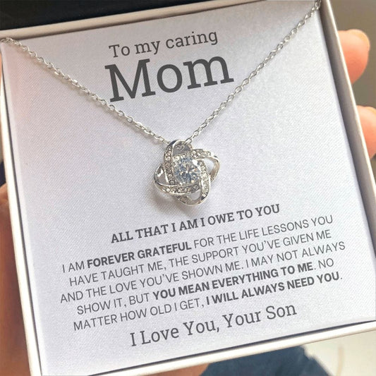 Personalized gifts for mom from kids, Mom Necklace, Gift for mom from son or daughter