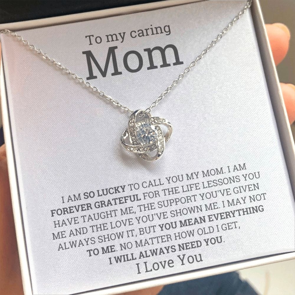 Personalized gifts for mom from Daughter, Son, Mom Necklace from kids