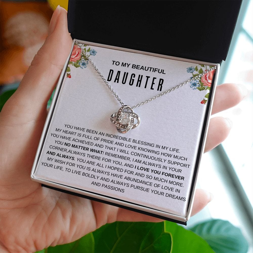 Incredible Blessing Daughter Necklace