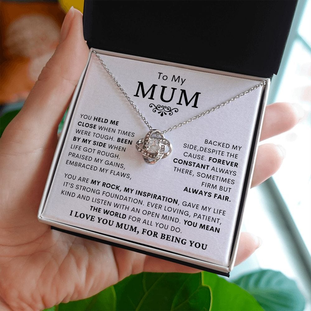 Mothers day Gift for Mum- Loveknot Necklace (EU)