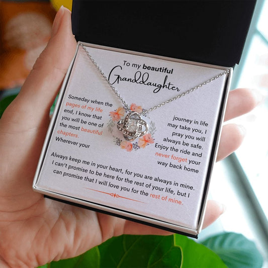 GrandDaughter Love Knot Necklace