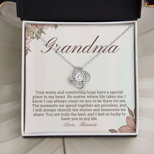 Grandma Gifts Personalized Necklace, Nana Necklace, Gigi Gifts from Granddaughter, Grandson