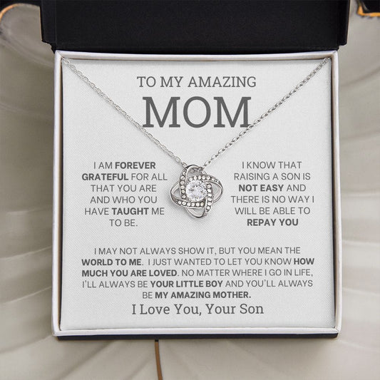 Personalized gifts for mom from son,Mom Necklace, To mom from daughter