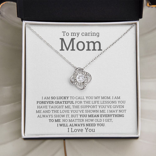 Personalized gifts for mom from Daughter, Son, Mom Necklace from kids