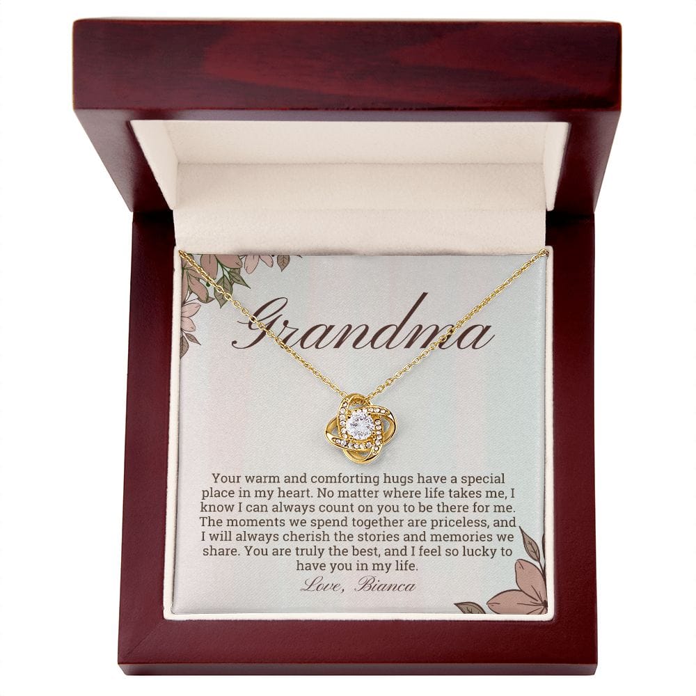 Grandma Gifts Personalized Necklace, Nana Necklace, Gigi Gifts from Granddaughter, Grandson