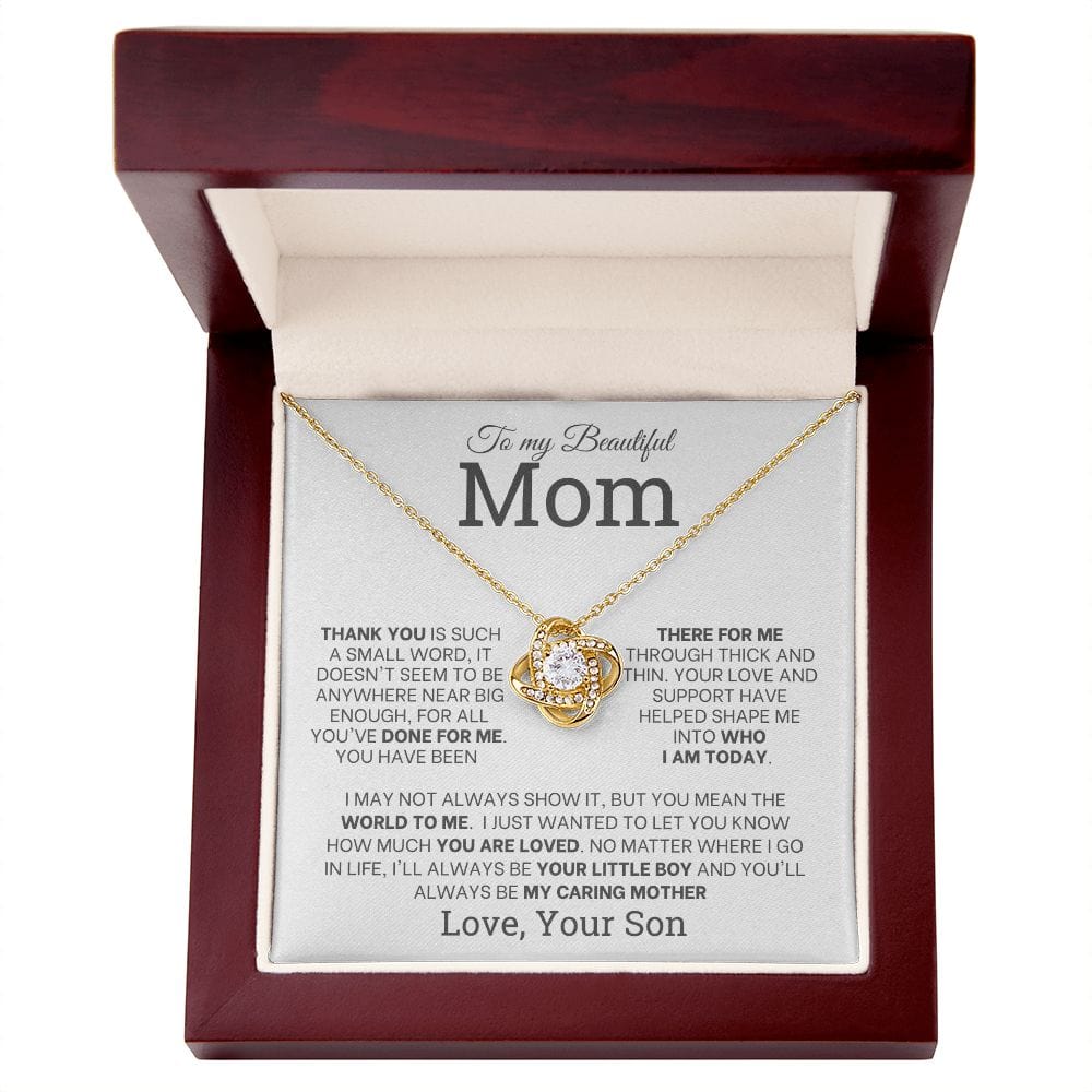 Personalized gifts for mom from son, Mom Necklace, To Mom from Daughter