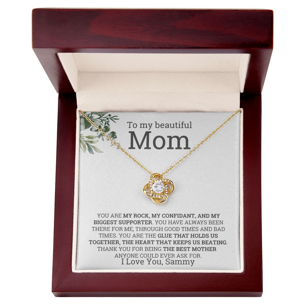 Personalized Gifts for Mom Birthday, Christmas Necklace, Personal Gifts for mom