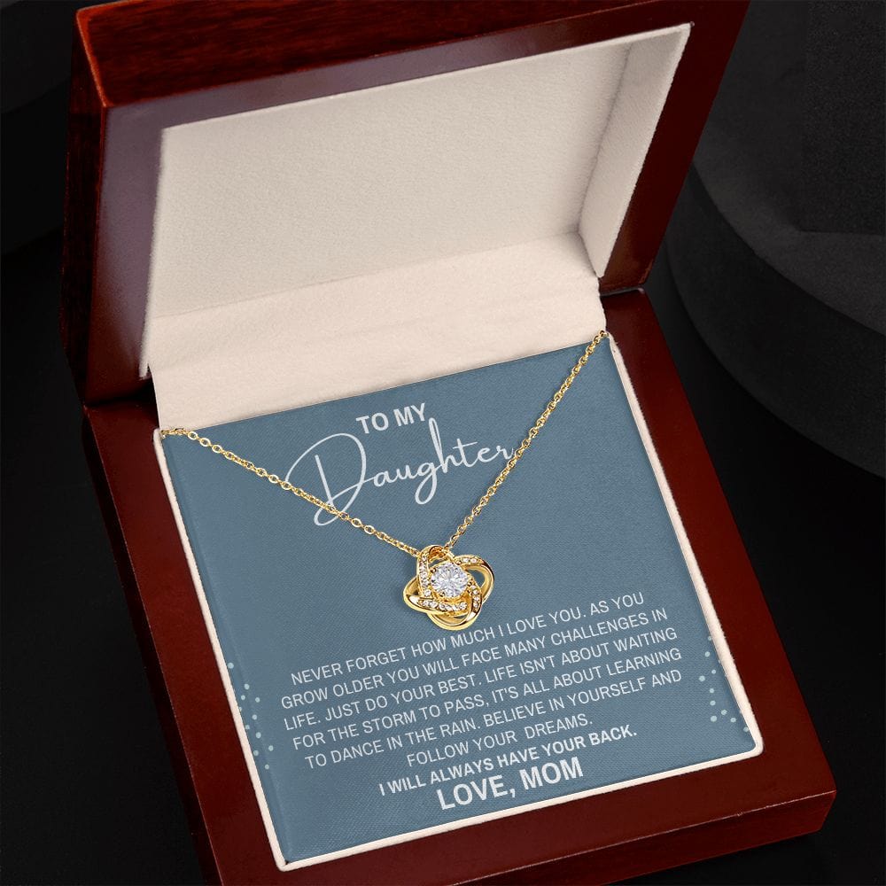 Follow Your Dreams- From Mom To Daughter Necklace