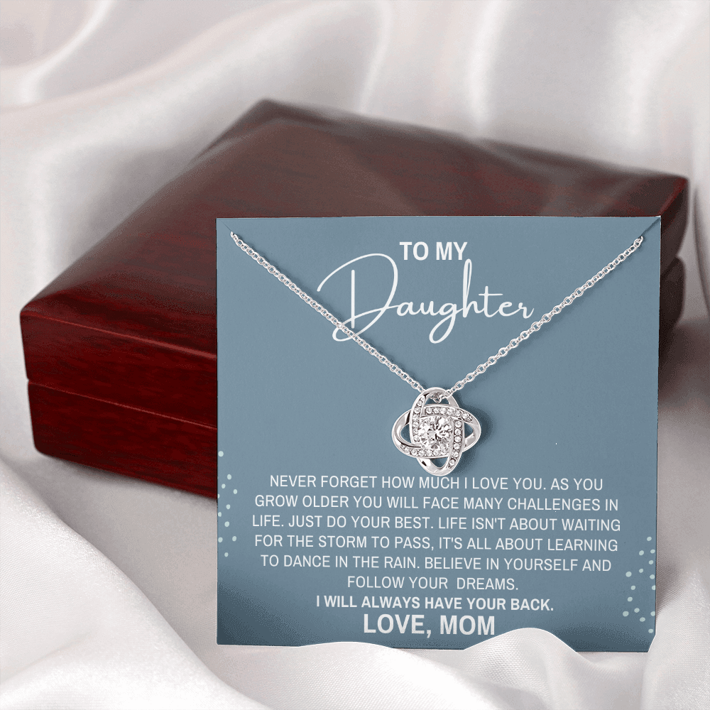 Follow Your Dreams- From Mom To Daughter Necklace