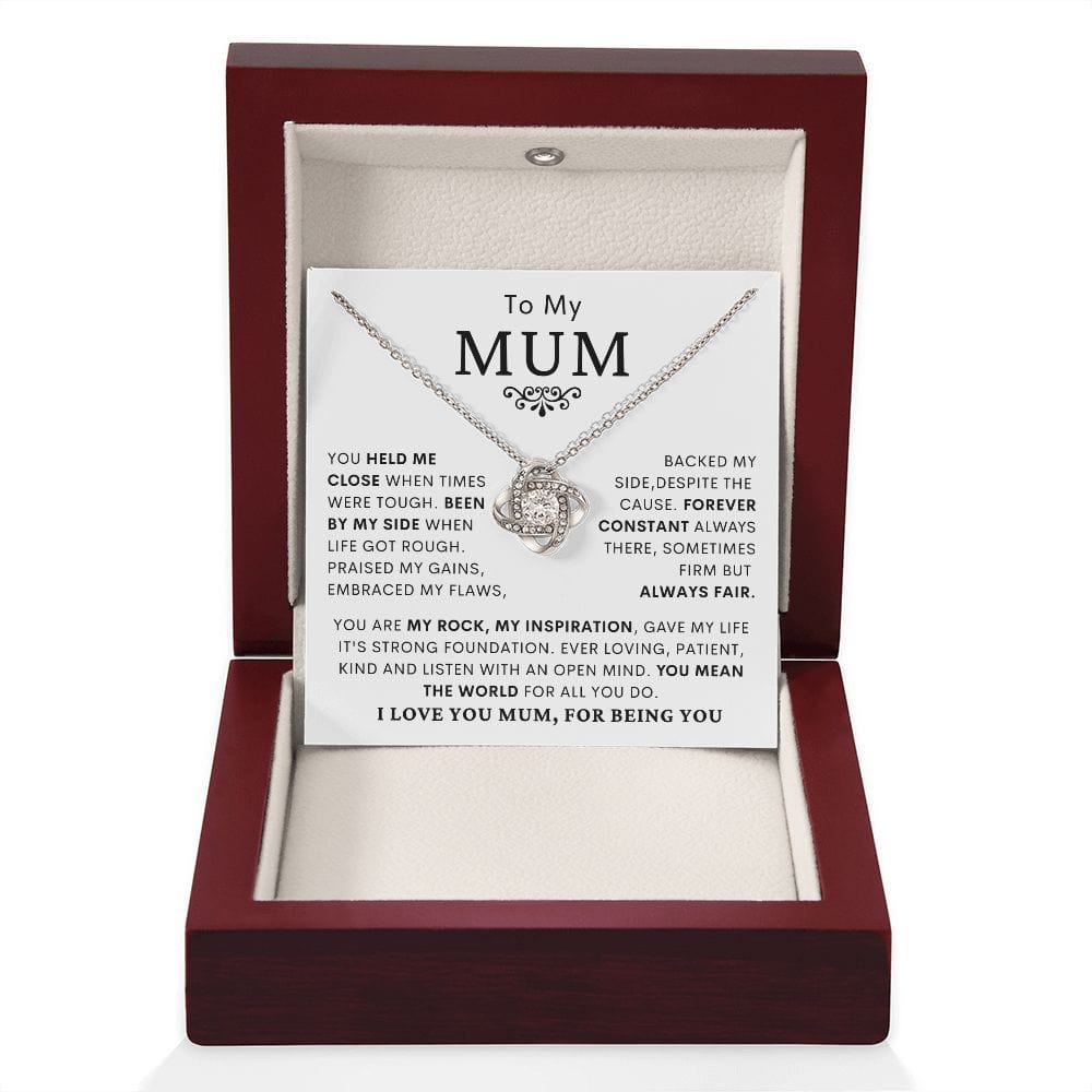 Mothers day Gift for Mum- Loveknot Necklace (EU)