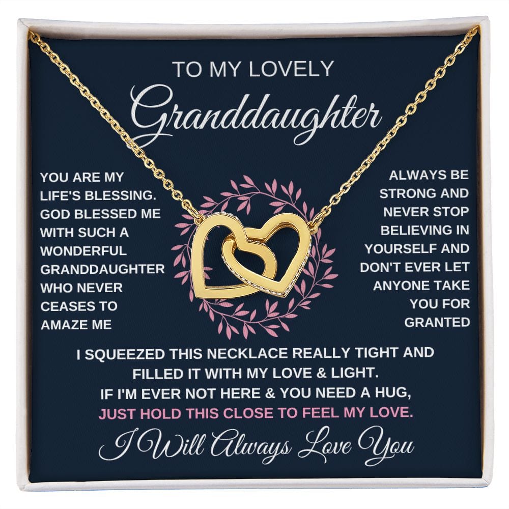 Granddaughter Interlocking Heart- Life's Blessing