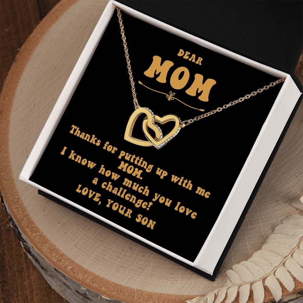 Funny Mom Necklace Gift From Son