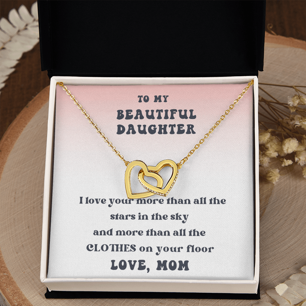 Heart Pendant Daughter Gift