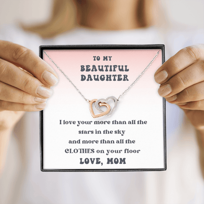 Heart Pendant Daughter Gift