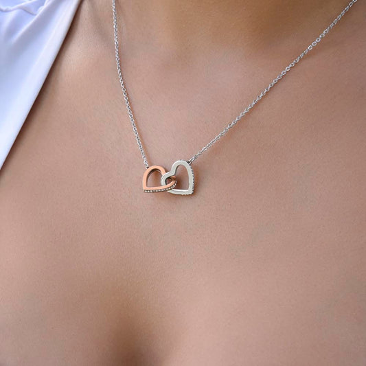 Badass Daughter-Storm Heart Necklace