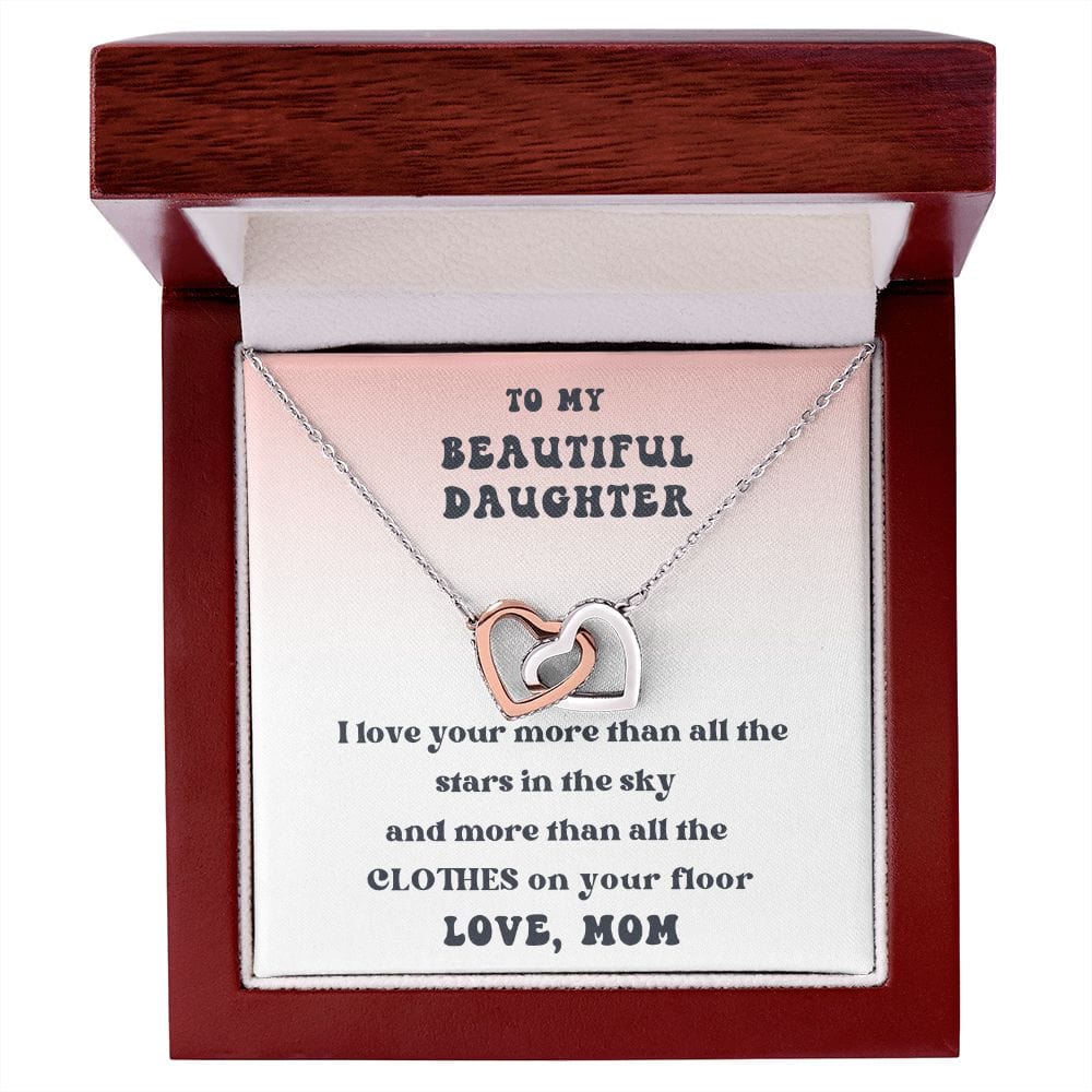 Heart Pendant Daughter Gift
