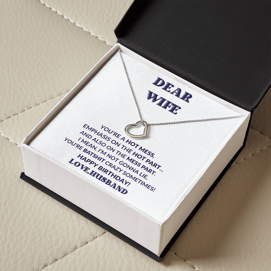 Birthday Jewelry for Wife Hot Mess