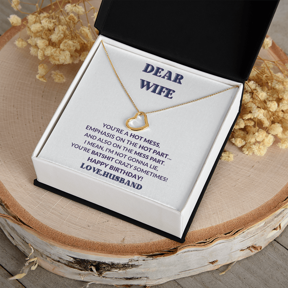 Birthday Jewelry for Wife Hot Mess
