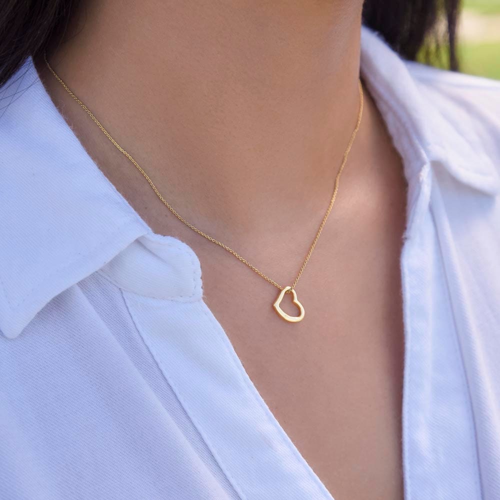 Granddaughter necklace from grandma, To our granddaughter on graduation, Granddaughter gift from grandpa, grandparents first communion gifts