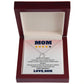 Funny Gift Outstanding Mom 4 Star Necklace