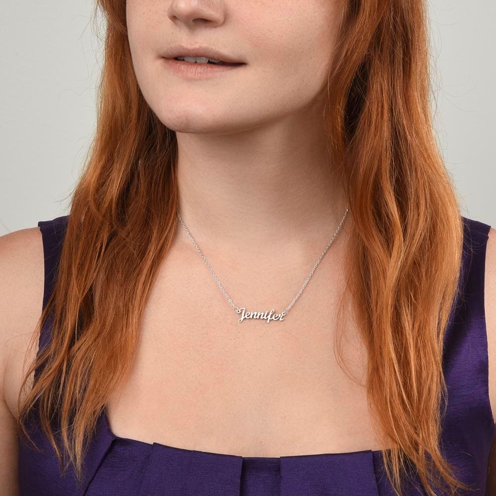 Love You Forever- Personalized Name Necklace