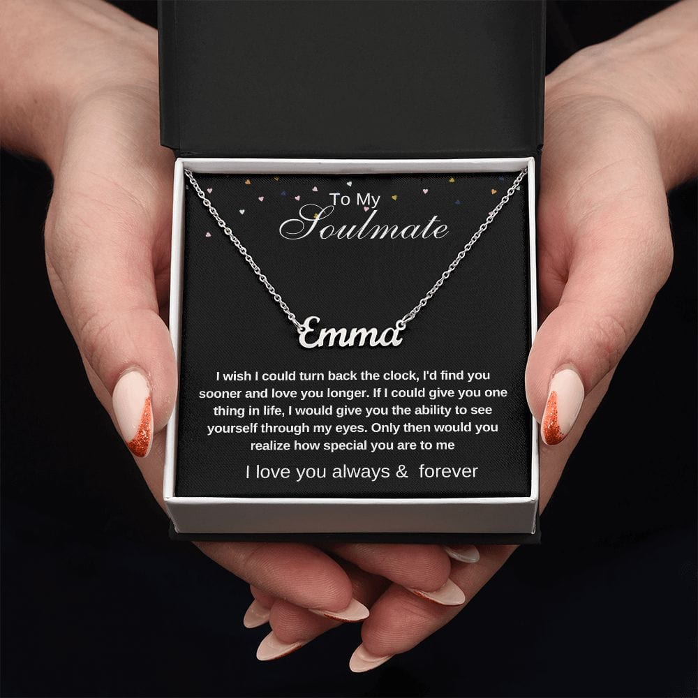 Soulmate Custom Name Necklace