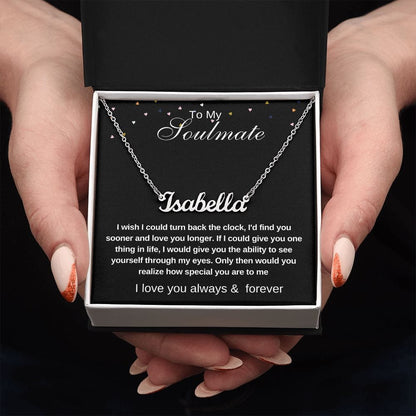 Soulmate Custom Name Necklace