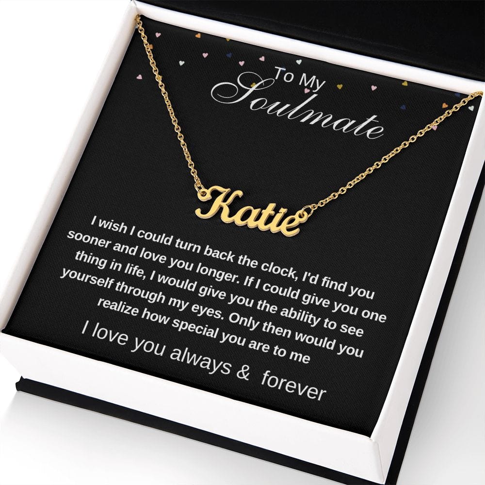 Soulmate Custom Name Necklace