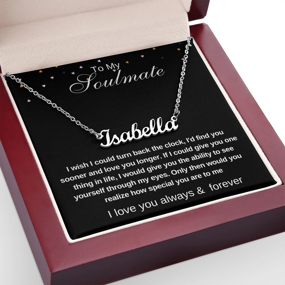 Soulmate Custom Name Necklace