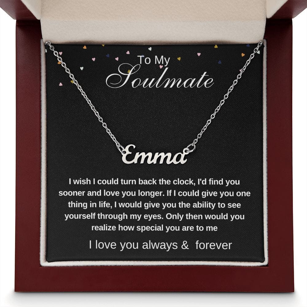 Soulmate Custom Name Necklace